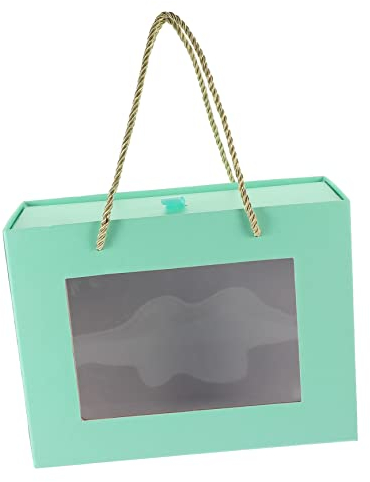PartyKindom Schicke Pvc-boxen Mit Fenster Für Handliche Partygeschenke Geeignet Für Verlobungen Geburtstage Und Feste.