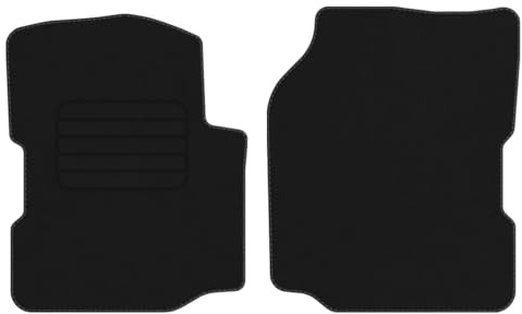 Velourmattenset für Jeep Wrangler YJ Bj. 1987-1995 Basic Veloursfussmatten Automatten Mit Absatzschoner Passform Neu