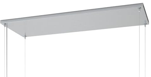 Berbel DKG Glas 100 SK SG - 1050567 Deckenkonsole Silbergrau