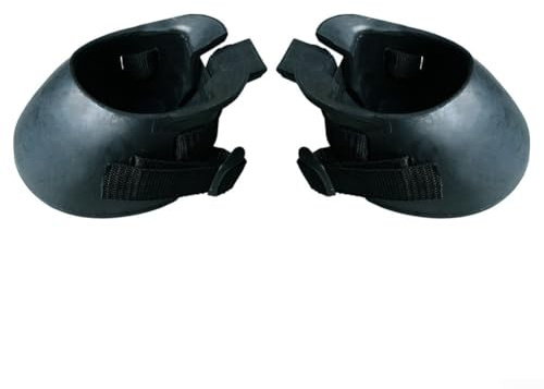 Hufstiefel aus Gummi, rutschfeste Schutzschuhüberzüge für Wundversorgung und Wiederherstellung von Verletzungen, strapazierfähige Hufschützer für Outdoor-Reitsport (S)