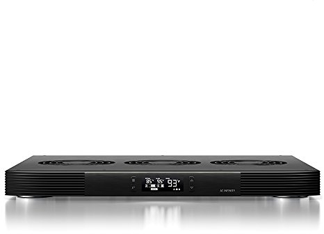 AC Infinity AIRCOM T9, leises Kühlgebläse 43cm für Receiver, Verstärker, DVR, AV Cabinet Komponenten