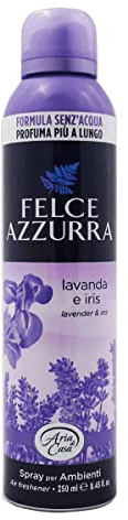 Felce Azzurra Aria Casa Deodorante per Ambienti Spray Talco e Lavanda 250 ml