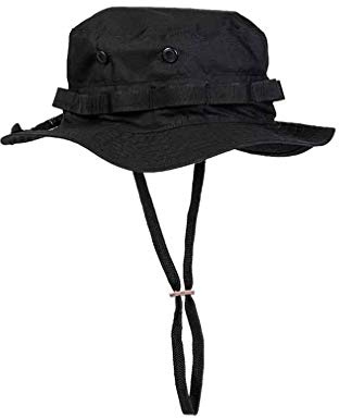 Mil-Tec US GI Dschungelhut One Size • Tropenhut Herren aus Ripstop-Gewebe mit Belüftung & Kinnriemen • Ideal als Buschhut, Outdoor Wanderhut, Safari Hut, Sonnenhut • In Mehreren Farben & Tarnmustern