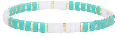 KELITCH Bracelets Extensibles Bracelets De Perles De Graines De Tila Mixtes Bijoux Chanceux Pour Les Femmes Amoureux - 06A