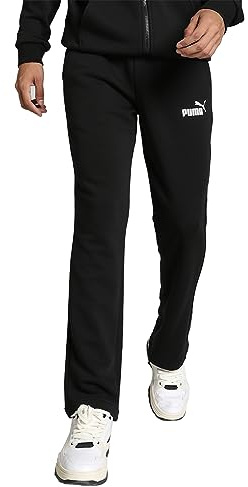 Puma Ess Logo Pants Tr Op Srl Pantaloni, Nero (Black 22), M Uomo