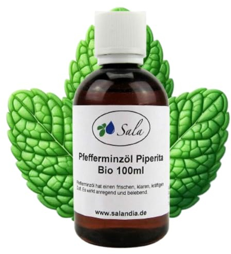 Sala Pfefferminzöl mentha piperita ätherisches Öl naturrein bio 100 ml PET