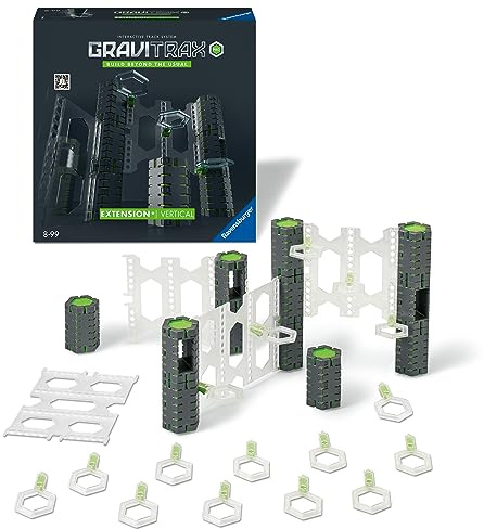 Ravensburger GraviTrax PRO: Vertical Expansion Set - Advanced Marble Run STEM Toy | EncourAgess Experimentation and Creativity | Compatible with All GraviTrax Systems | Gift for Kids Ages 8+