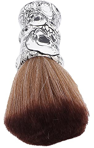 Brocha de Afeitar para Barba, Brocha de Afeitar para el Cabello, Herramienta de Peluquería, Brocha de Afeitar para Hombres, Brocha de Afeitar Ligera con Cerdas Naturales para Domar y Suavizar el