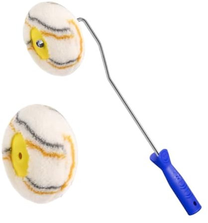 Rodillos de pintura, Rodillo de pintura for esquinas, herramienta de pintura de esquinas de bordes, almohadilla de cepillo, cepillo rodante pequeño, herramienta de revestimiento, recorte de esquinas r