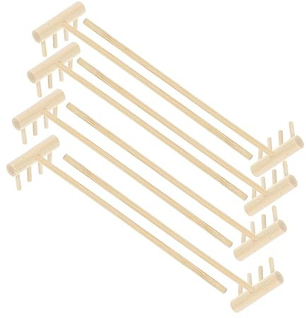 JOINPAYA 8pcs Mini Zen Garden Rake Tools Set Bamboo Rakes for Meditation and Tabletop Decor Beige Sand Garden Accessories for Relaxation and Feng Shui