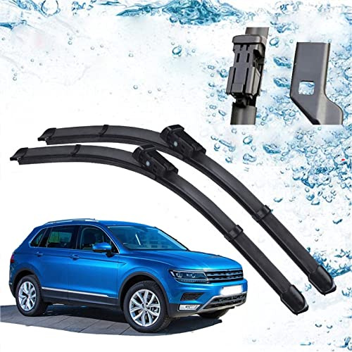 ZWXHN For V&w For Tiguan MK2 2017 2018 2019 2020 Accessories Car Front Window Windshield Windscreen Wiper Blades Brushes Cutter