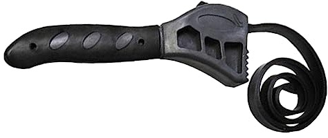 ANDRESLAD 2pièces Clé à Sangle Caoutchouc Clé Multifonction Ouvre-bocal Ouvre-bouteilles Sangle Réglable Poignée Plastique