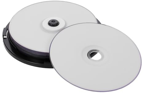 Generic 10 Stück 215 Min. 8X DVD+R DL 8,5 GB Rohlinge für Daten und Videos, Anpassbare DVD-Festplatte für Backups