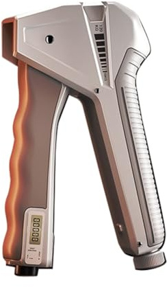 NONDK Fortalecedor de Agarre de Mano de 10 A 120 Kg, Ejercitador de Dedos de Resistencia, Pinza de Mano de Conteo Inteligente para Desarrollar Músculos, Gris y