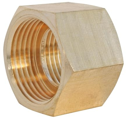 SOMATHERM FOR YOU, Manchon laiton brut double femelle 26/34 pour raccordements plomberie, compatible avec tous raccords laiton à filetage, étanchéité sur filet ou joint plat