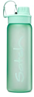 Satch Sport Trinkflasche Mint | 650 ml Volumen, auslaufsicher und für Kohlensäure sowie Sport- und Erfrischungsgetränke geeignet