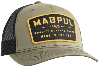Magpul truckerkeps snapback basebollkeps, en storlek passar, Go Bang Olive, one size