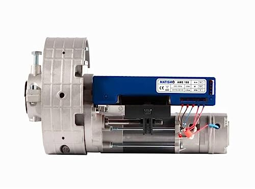 MATISMO AME180 - Motor para puerta enrollable de hasta 200 Kg - Solo incluye motor con cable de desbloqueo