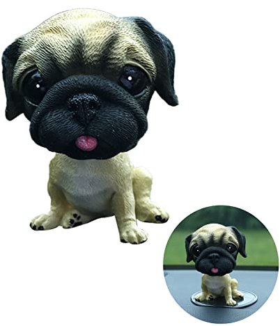 Auto Wackelkopf, Wackelkopf Hund, Wackelhund für Auto, Auto Wackelhund Puppe, Auto Dekoration Wackelhund Niedliche Hundedekorationen Autozubehör für Auto Fahrzeug Heimdekoration