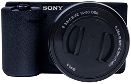 Easy Hood Case for Sony ZV-E10 Camera,Silicone Protective Cover,Black | Anti-Scratch,Slim Fit,Lightweight,Soft,Carrying