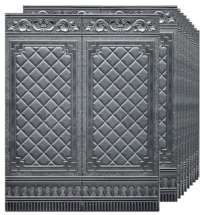 3D-Ziegelstein-Tapete,70 x 90 cm,10 Stück,Selbstklebende Wandfliesen,3D-Wandpaneele für Heimdekoration,3 mm dick,für Büro,Wohnzimmer,Schlafzimmer,Weiß