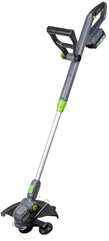 Genesis 20V 12 Cordless String Trimmer Grass Trimmer/Edger with 2.0Ah Battery, Quick Charger, and Extra Replacement Spool (GLGST20B)