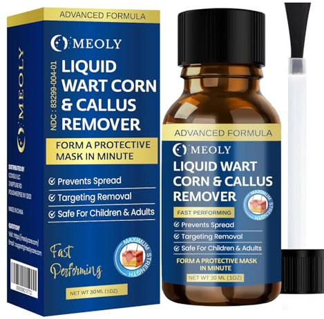 MEOLY Fast-Acting Wart Remover Freeze Off : Wart Remover for Men Women - Wart Removal for Plantar Wart, Common Wart, Flat Wart 30 ML