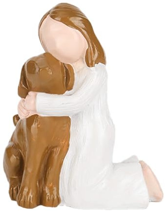 Hund Deko Engel Deko Hunde Deko Trauer Deko Engel Geschenk Schutzengel Geschenk Hund Engel Gedenkstein Hunde Engel Gedenkstatue Für Thanksgiving Weihnachten Heimdekoration Ornament Gedenkgeschenke