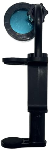 Gitarren Handyhalter, Universeller Gitarren Handyhalterung, Praktisch 360 Grad Drehbar elefonständer, Verstellbar Spindelstock Handy Klemme Halterung für für Ukulele, Bass, Cello, Violin