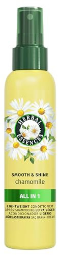 Herbal Essences Souplesse & Brillance Camomille Spray Léger Tout-en-Un 145ml Démêle, Nourrit, Anti frisottis, Répare, Protège de la Chaleur, Donne de l’Éclat souplesse et réparation