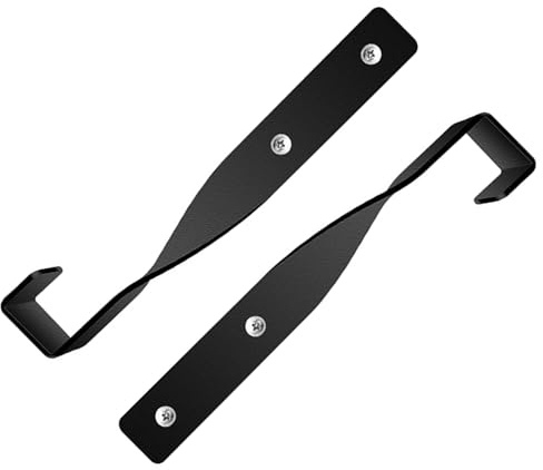 Vdaxvme 2 perchas de acero inoxidable resistentes para motosierra, montaje en pared, mochilas, sopladores, organizadores eficientes de almacenamiento de herramientas de garaje, accesorios de