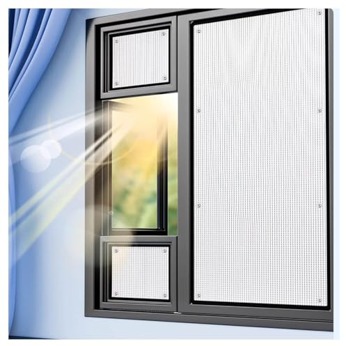 Genérico Película Reflectante 8mm Película Protección Solar Oscurecimiento Total Película para Ventana De Aluminio Película Aislante Térmico Película De Privacidad(110x160cm)