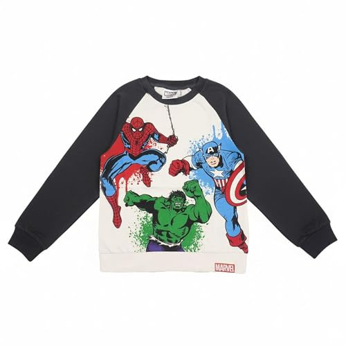 CERDÁ Life'S Little Moments Sudadera Avengers diseño Original y Licencia Oficial | Ropa Infantil cómoda, Abrigada día Unisex niños