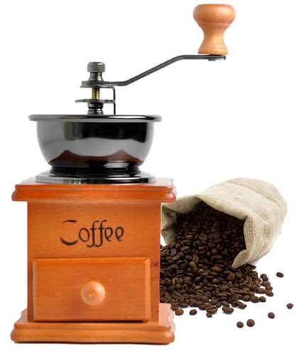 Molinillo de café con manivela | molinillo de café vintage, molinillo de