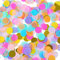 1 Zoll Mehrfarbige Runde Tissue Confetti Konfetti für Hochzeit Geburtstagsfeier Dekoration, 6000 Stück