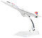 LEX ES Diecast Plane Age 6+ 1:400 BRITISHF-BVFB Concorde Metal(16cm) Plane Model Office Decoration or Gift