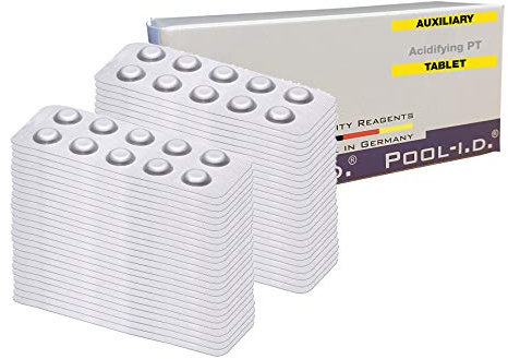 POWERHAUS24 500 Acidifying PT PoolLAB Photometer Reagenztabletten