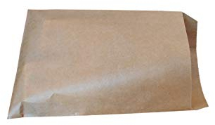 Papiertüten klein BRAUN natur Kraftpapier 12 x 18 cm - verschiedene Mengen (1000 Stück)