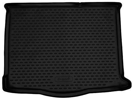 Element Passgenaue Premium Antirursch Kofferraummatte Laderaumwanne passend für Ford Focus 4 | Schrägheck ab 9/2018 | (vertiefter Boden) | 100% passgenaue Antirutschmatte Auto, Gummimatte Auto