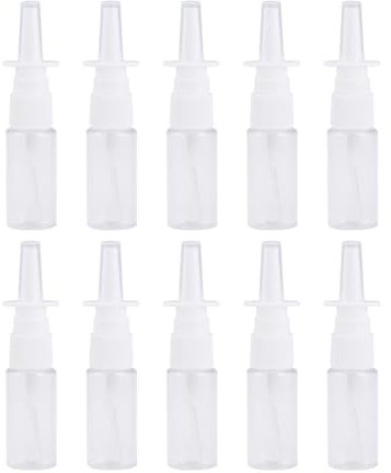 20 Botellas 15ml Botella De Spray Nasals,Nasals Spray Botella,Atomizadore De Niebla Fina,claro Spray Botella,Vacías De Aerosol Nasals,botella De Spray Nasals Vacía,vacío Pulverizador Nasals Botella
