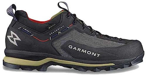 GARMONT Homme Dragontail Synth GTX Chaussures, White-Moss Green, 46.5