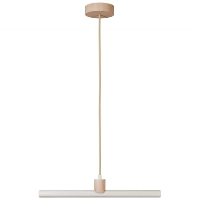 creative cables - Lampada a sospensione esse14 con attacco S14d - Senza lampadina, Neutro