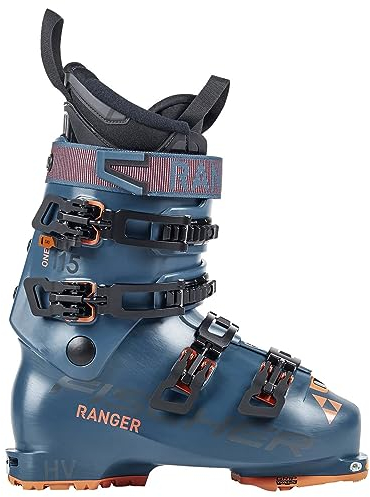 FISCHER Ranger One 115 DYN GripWalk Alpine Touring - Botas de esquí de invierno para mujer, ajuste seguro, 25.5