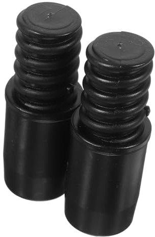 OATIPHO 2pcs Broom Handle Connector Broom Handle Tips Parts Replacement Pole Adapter Ext Attachments Extension Pole Cleaning Tools Fit for Mop Plastic Thread
