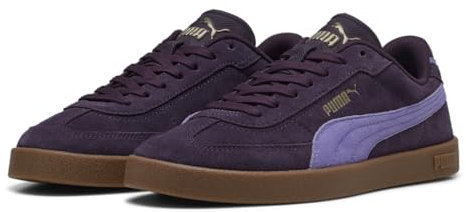 PUMA Unisex Club II Era Trainers, Midnight Plum-Lavender Alert, 5 UK