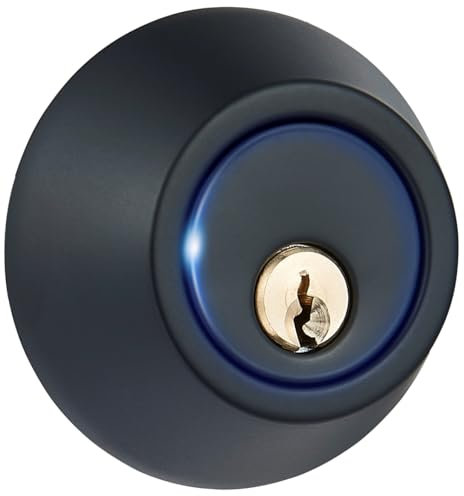 Forliggio All-new Deadbolt Door Lock Set, ANSI/BHMA Grade 3 Enhanced Security Entry Dead Bolt Level Door Locks for Exterior Front Doors, Black