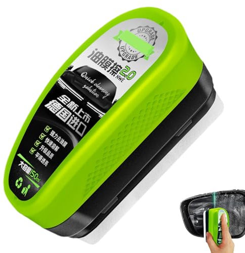 Cepillo Para Limpiar Películas De Aceite De Automóviles - Limpiador De Películas De Aceite Para Ventanas De Automóviles | Quitapelusas De Aceite Para Parabrisas