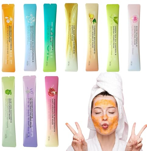 Peel Off Jelly Mask,10 Pezzi Maschera Idratante E Nutriente, Jelly Face Mask, Maschera In Gelatina Peel Off, In Polvere Per La Cura Del Viso, Per Estetiste Spa Cura Della Pelle