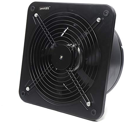 CHFUNE 300mm Abluftventilator Küche, Nachlauf Abluftventilator Küche, nur 50Db Leiser und Leistungsstarker Abluftgebläse,Installieren Decke Wand im Bad, WC,