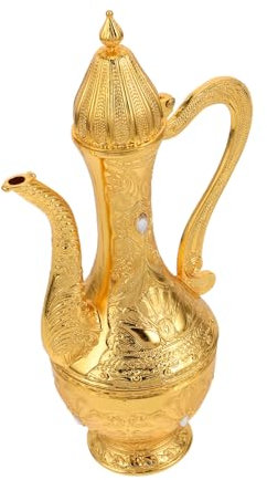 Caraffa per Vino Retrò 240ml in Lega di Alluminio Oro